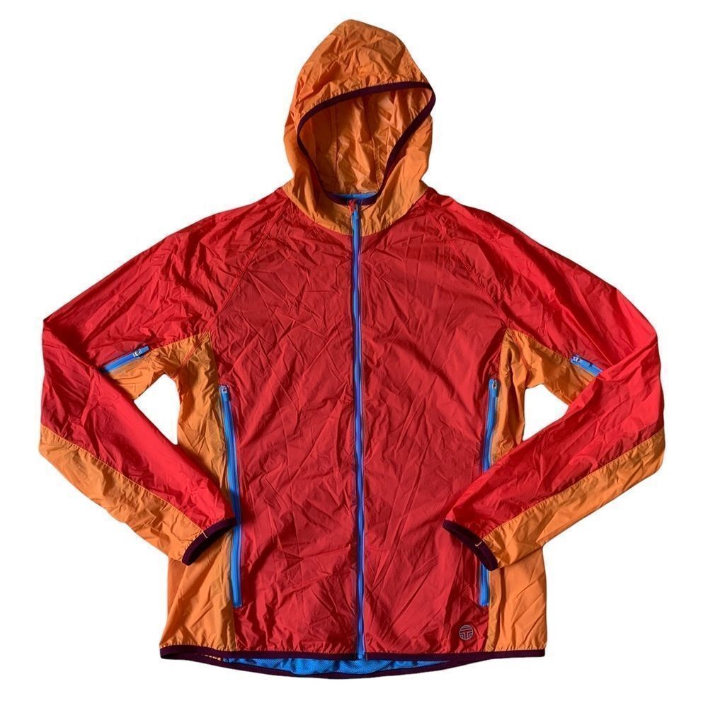 Tory Sport Colorblock Zip Up Jacket Size XL